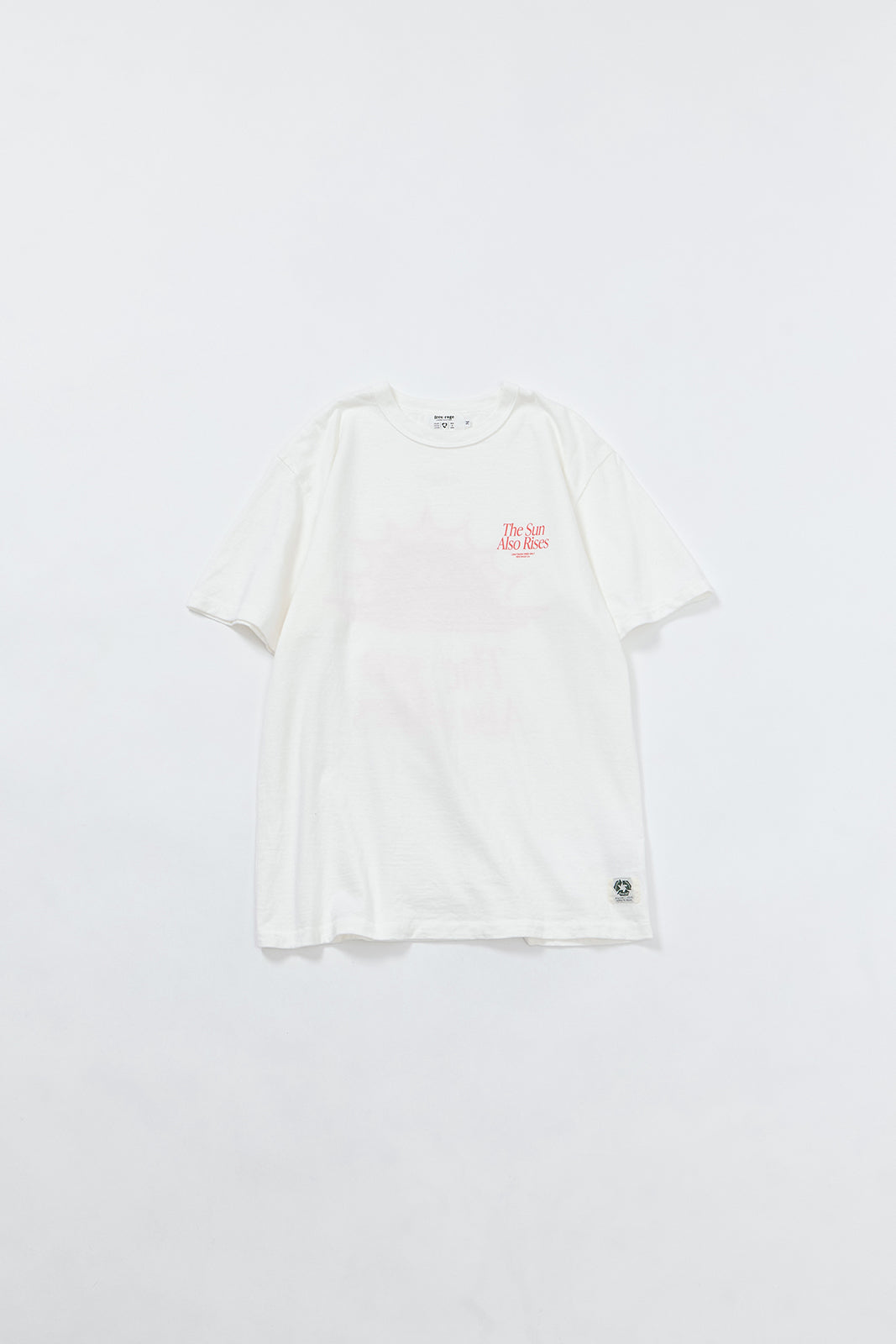 "The Sun Also Rises" リサイクルコットンTee