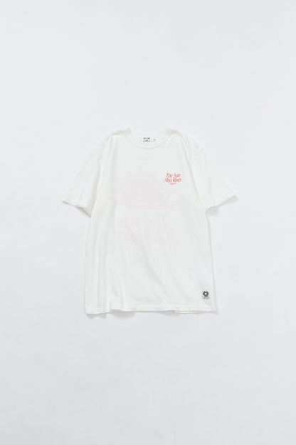 "The Sun Also Rises" リサイクルコットンTee