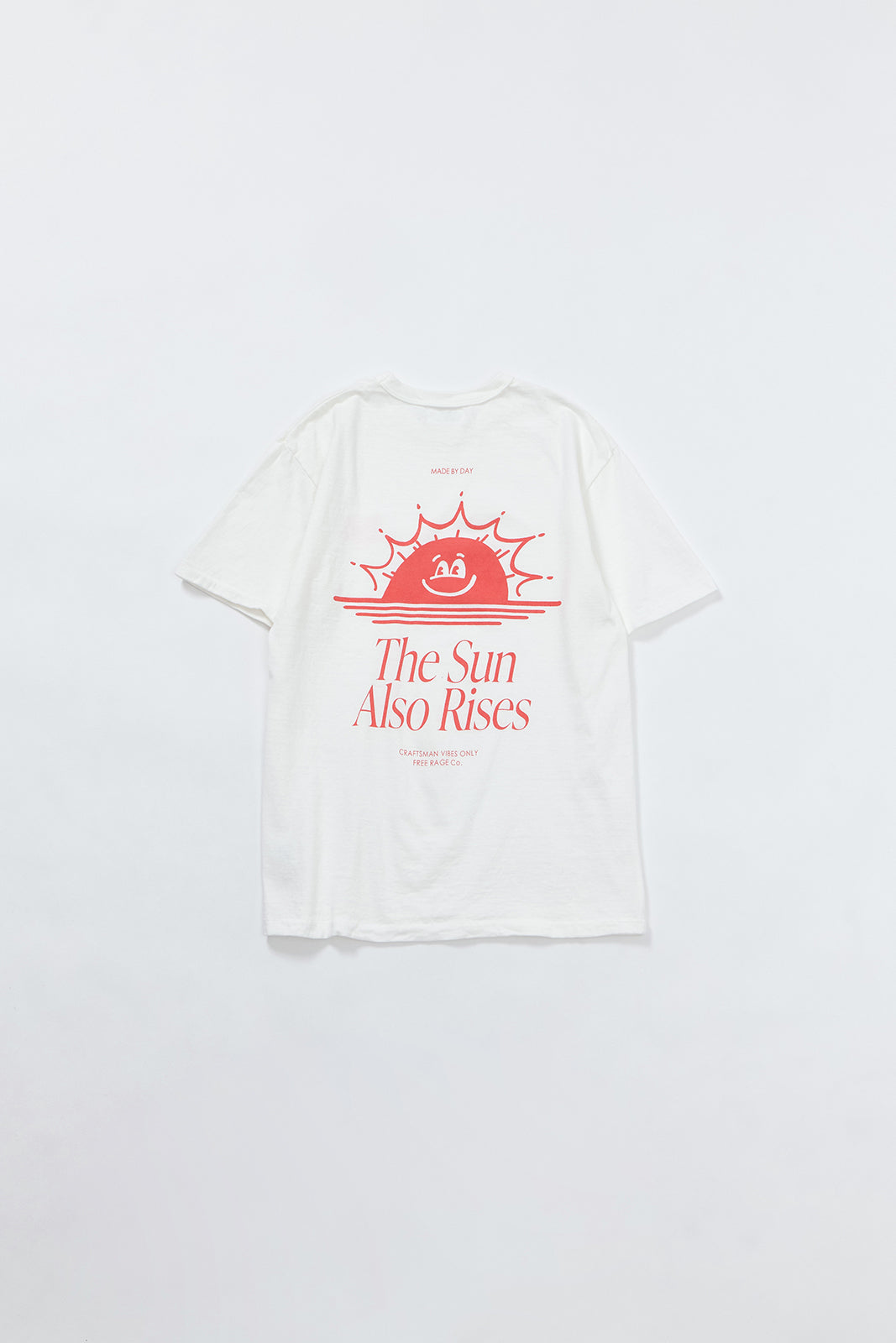 "The Sun Also Rises" リサイクルコットンTee