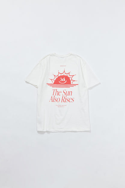 "The Sun Also Rises" リサイクルコットンTee