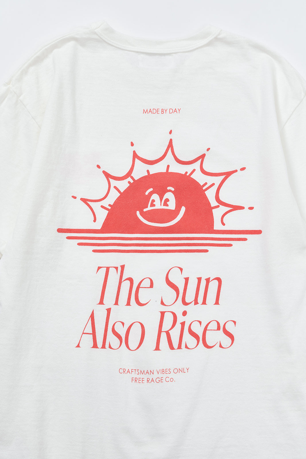 "The Sun Also Rises" リサイクルコットンTee