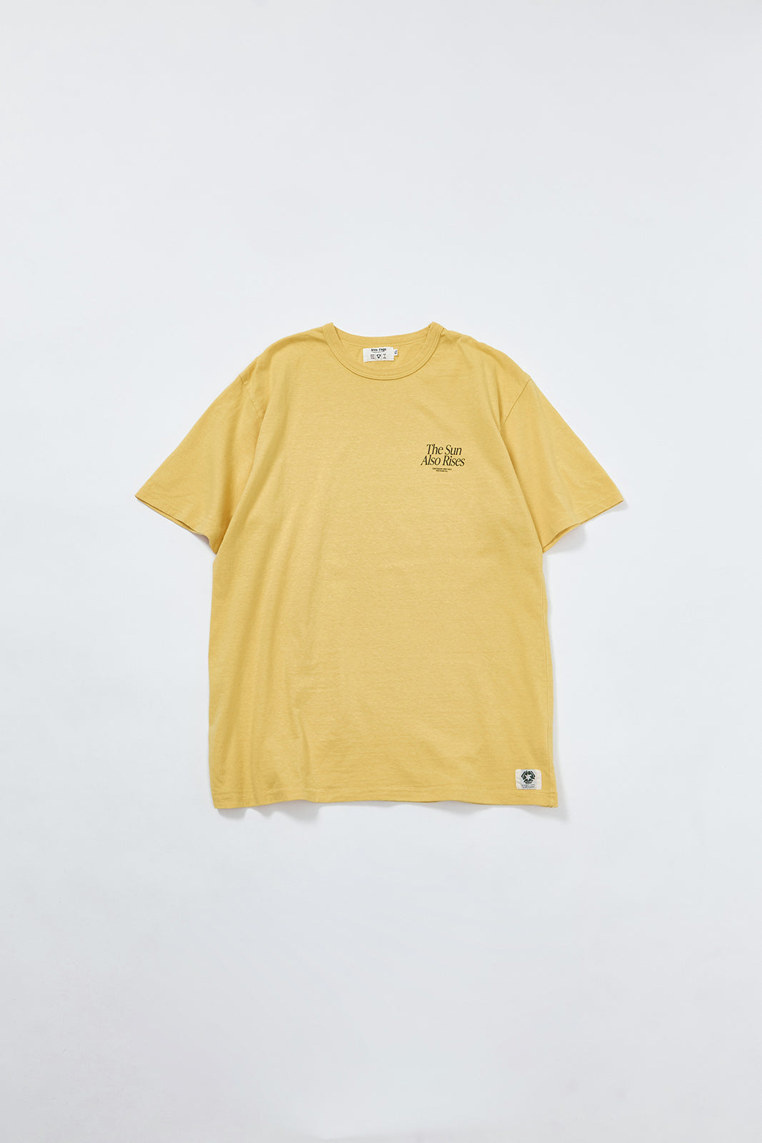 "The Sun Also Rises" リサイクルコットンTee
