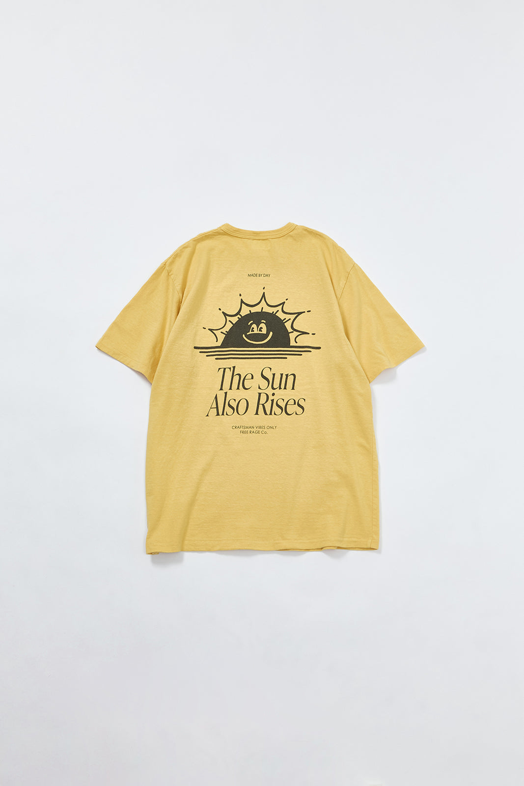 "The Sun Also Rises" リサイクルコットンTee