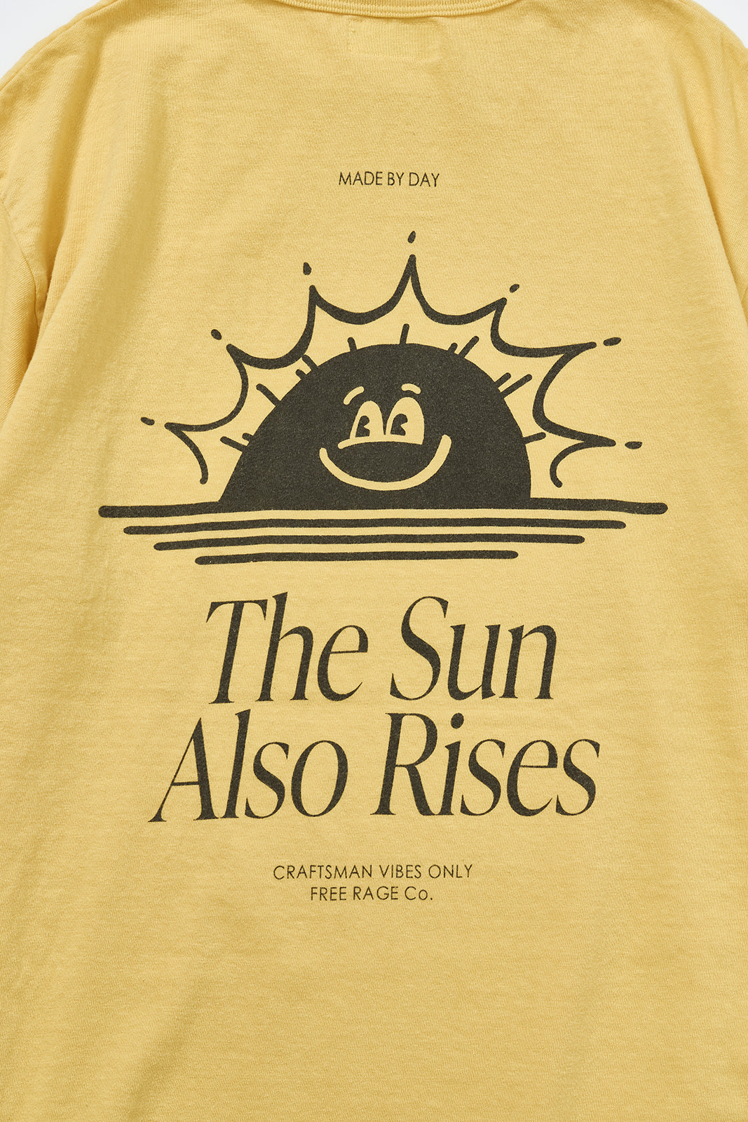 "The Sun Also Rises" リサイクルコットンTee