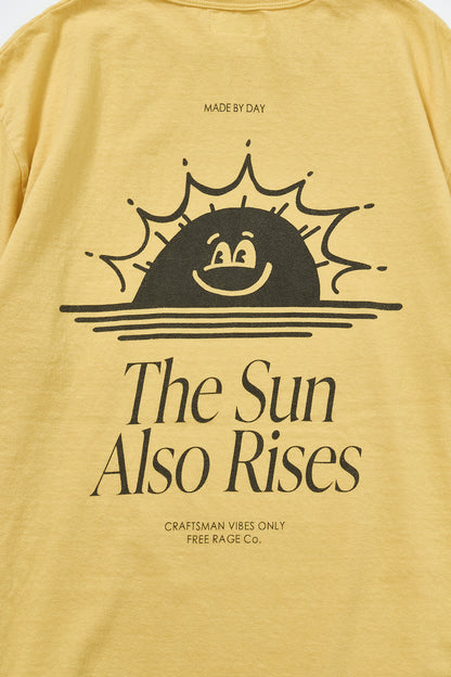 "The Sun Also Rises" リサイクルコットンTee