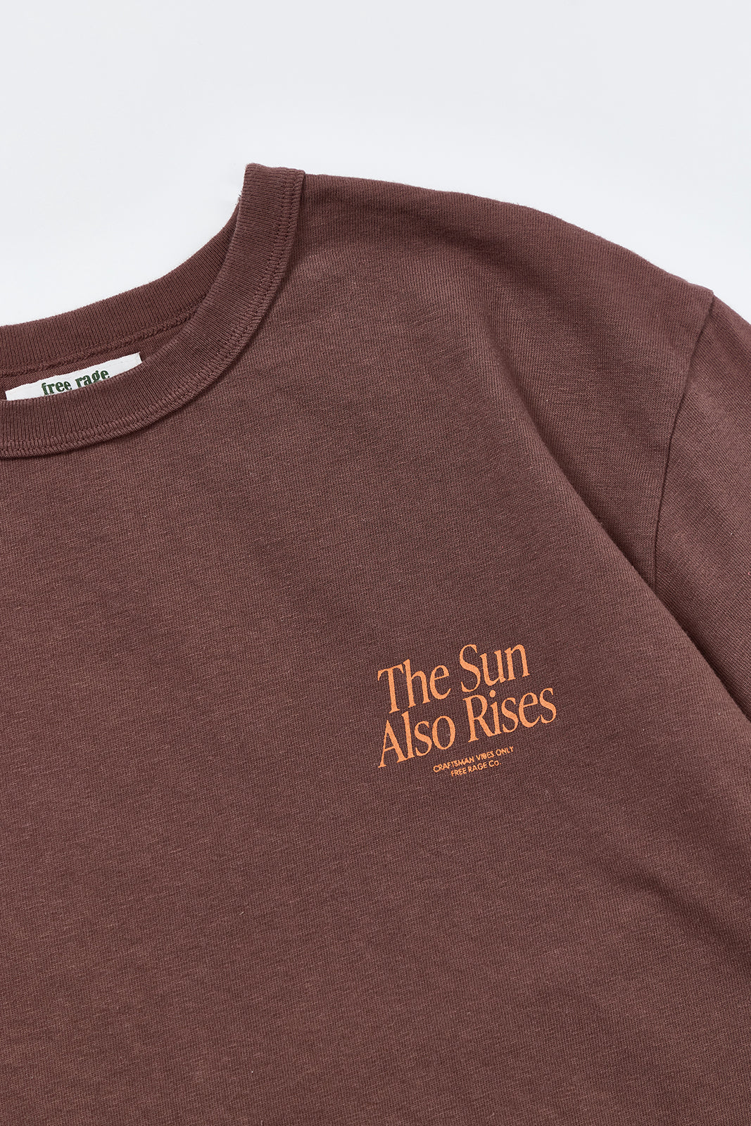 "The Sun Also Rises" リサイクルコットンTee