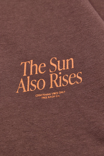 "The Sun Also Rises" リサイクルコットンTee