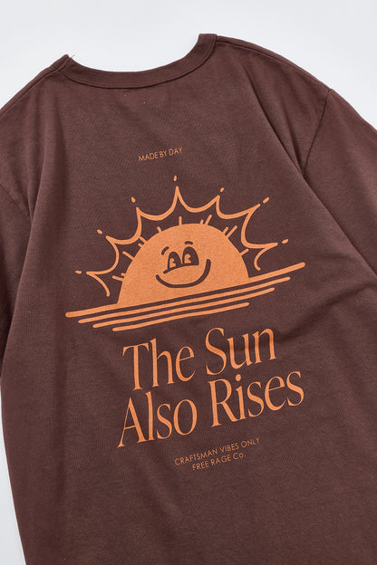 "The Sun Also Rises" リサイクルコットンTee