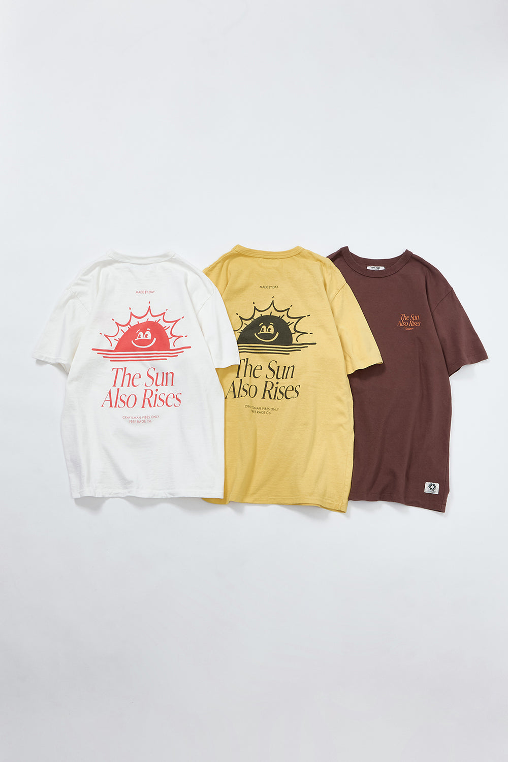 "The Sun Also Rises" リサイクルコットンTee