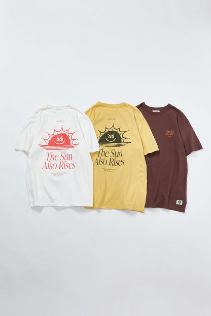 "The Sun Also Rises" リサイクルコットンTee