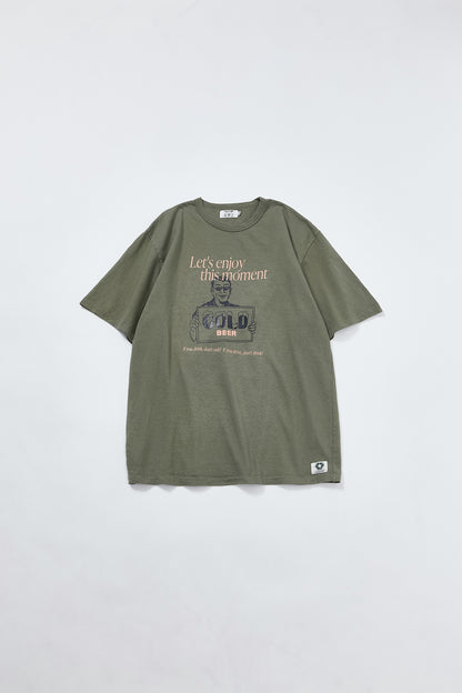 "COLD BEER" リサイクルコットンTee
