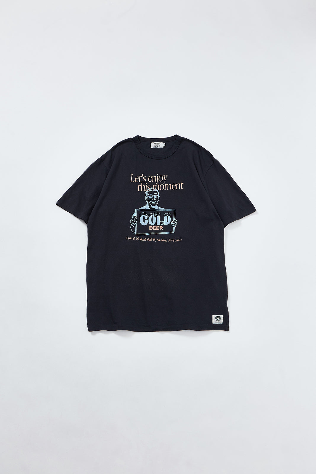 "COLD BEER" リサイクルコットンTee