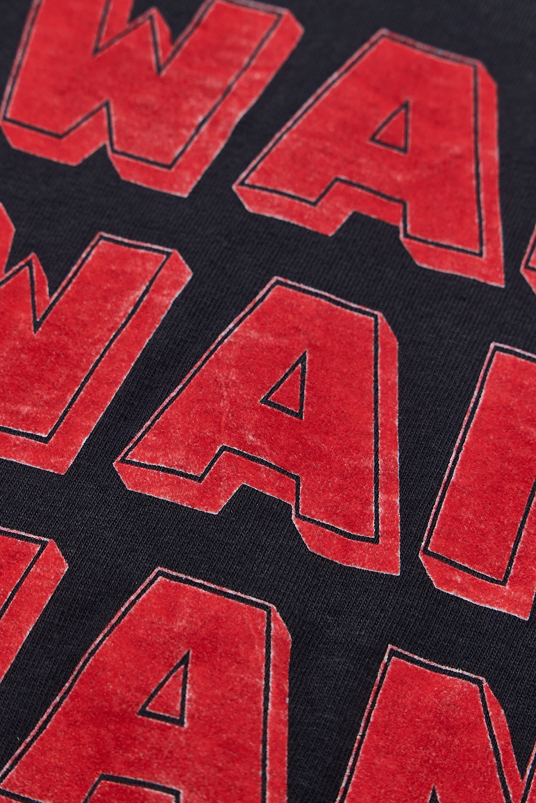 "WANT,WAIT!" リサイクルコットンTee