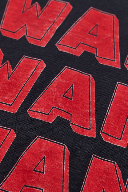 "WANT,WAIT!" リサイクルコットンTee