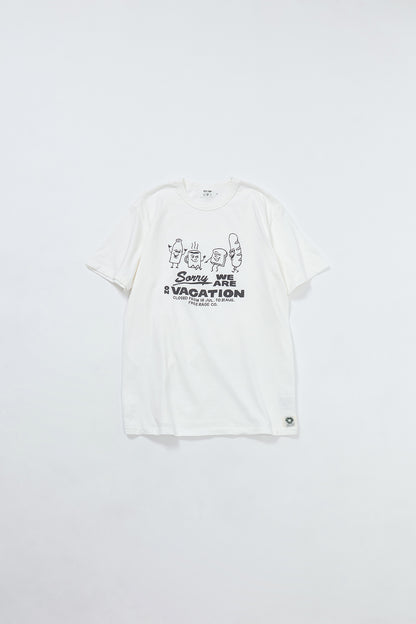 "VACATION" リサイクルコットンTee