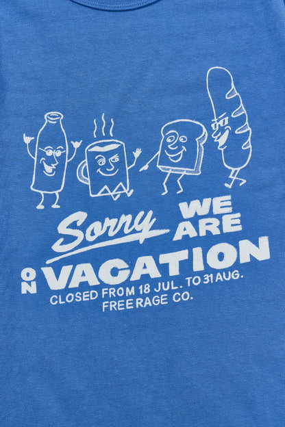 "VACATION" リサイクルコットンTee
