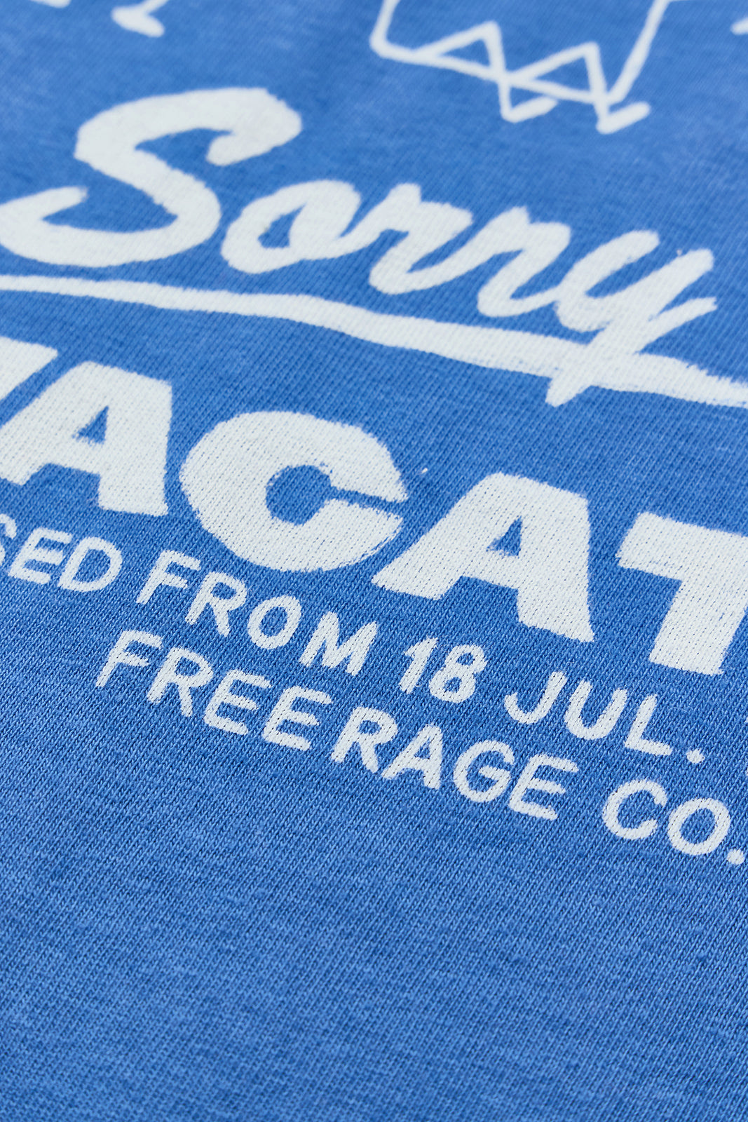 "VACATION" リサイクルコットンTee