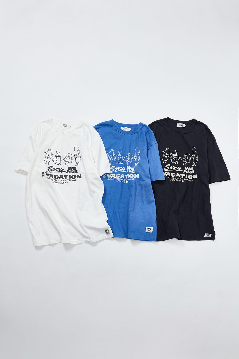 "VACATION" リサイクルコットンTee