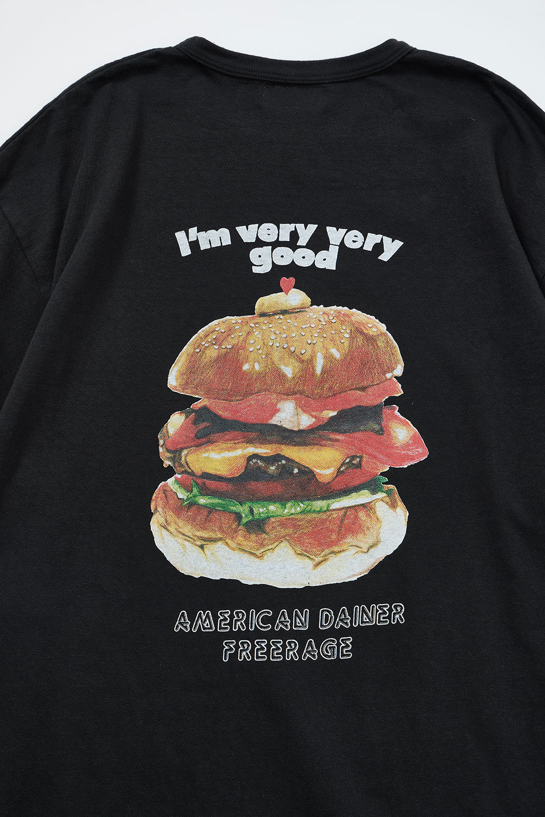 "Burger" リサイクルコットンTee