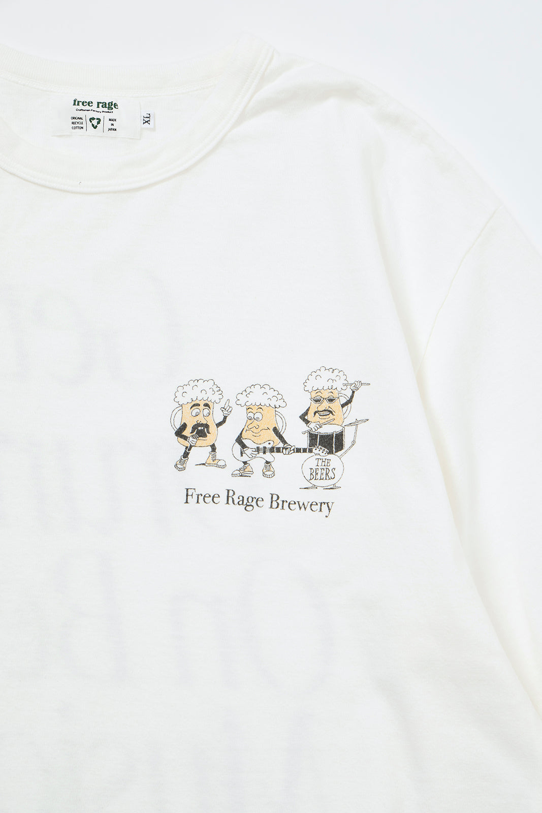"Get Drunk" リサイクルコットンTee
