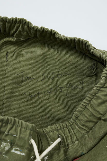 "Craftsman" リアルワークパンツ - ARMY GREEN