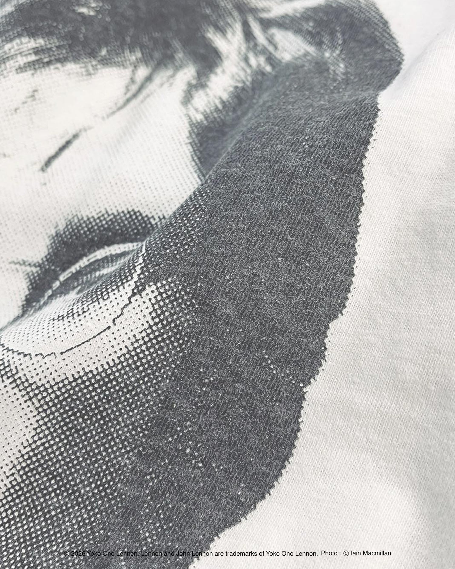 【John Lennon×free rage】Portrait リサイクルコットン半袖Tシャツ