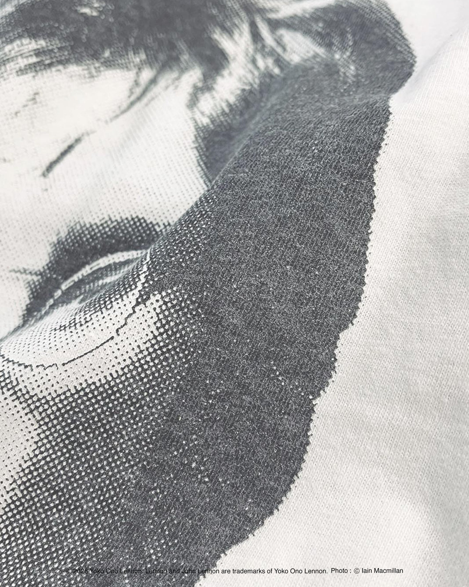 【John Lennon×free rage】Portrait リサイクルコットン半袖Tシャツ