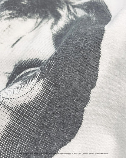 【John Lennon×free rage】Portrait リサイクルコットン半袖Tシャツ