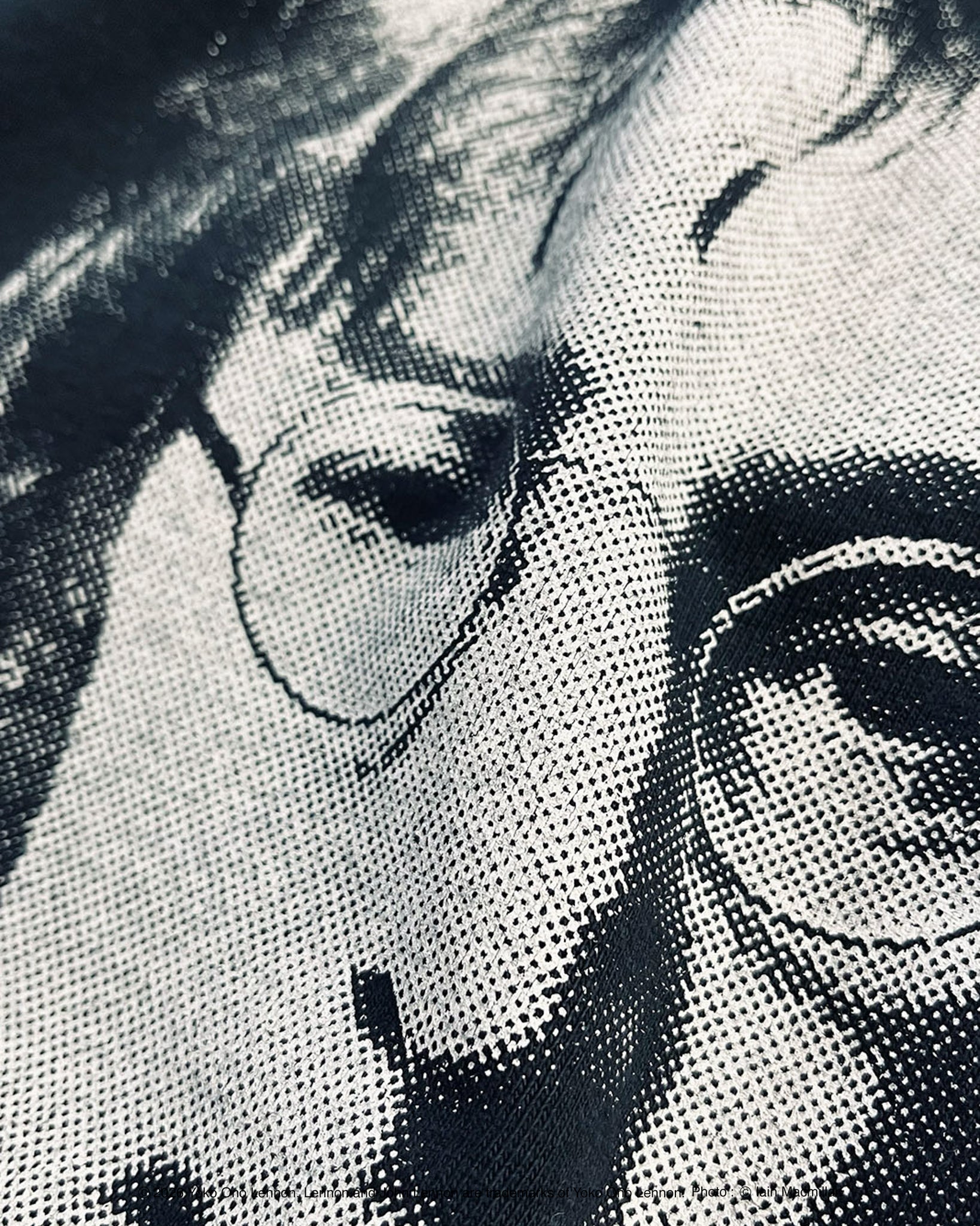 【John Lennon×free rage】Portrait リサイクルコットン半袖Tシャツ