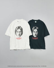 【John Lennon×free rage】Portrait リサイクルコットン半袖Tシャツ