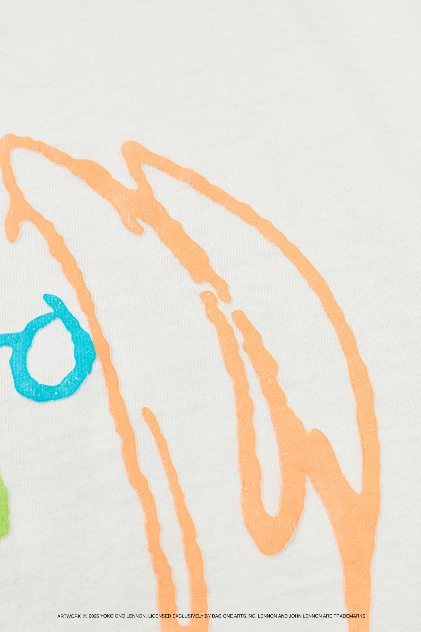 John Lennon×free rage】ART リサイクルコットン半袖Tシャツ – freerage