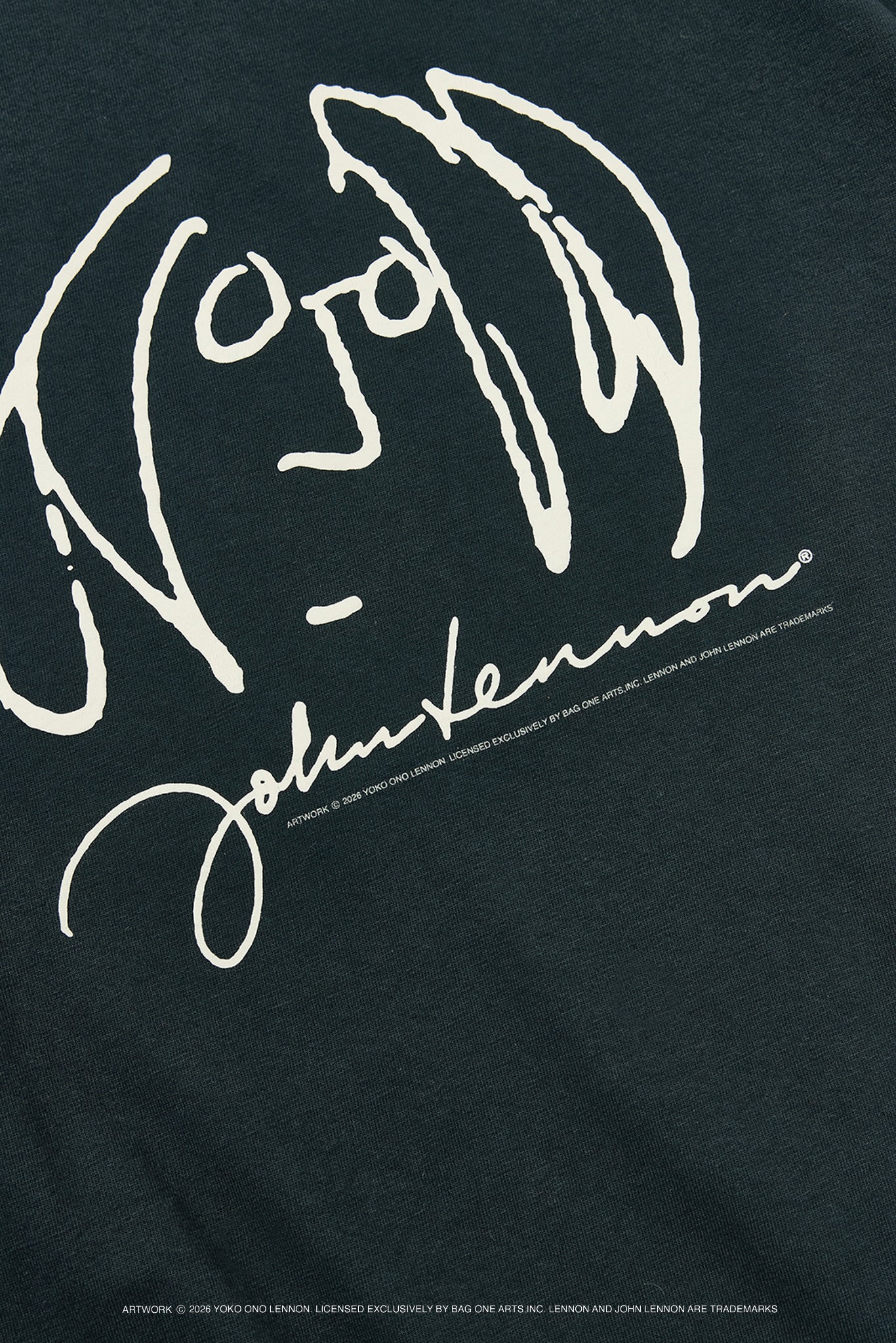 John Lennon×free rage】ART リサイクルコットン半袖Tシャツ – freerage