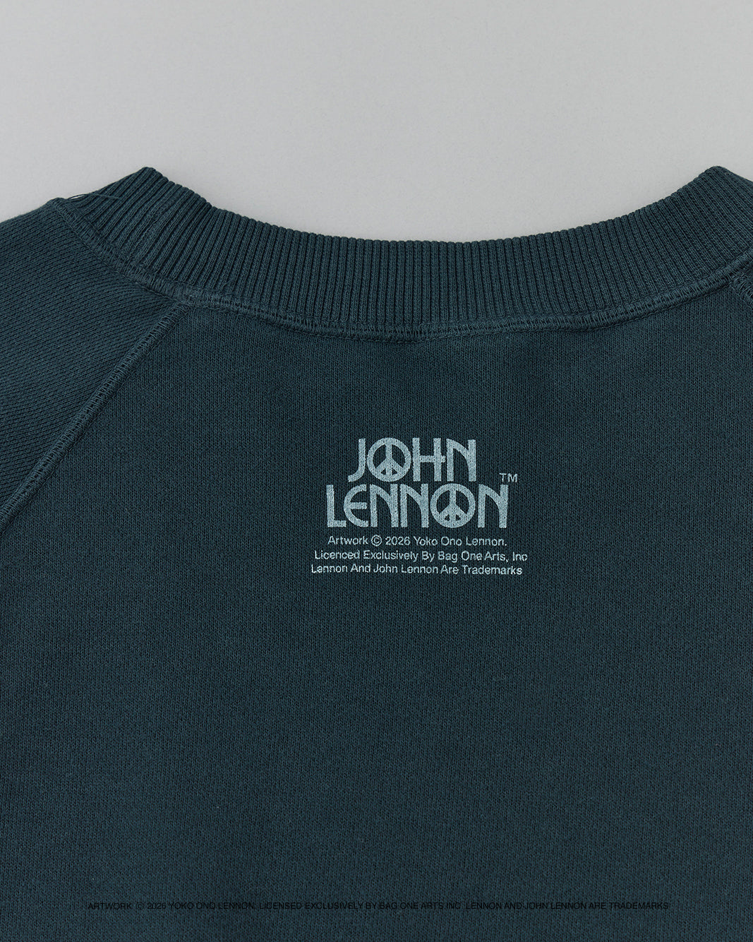 【John Lennon×free rage】ART Raglan Crew Sweat