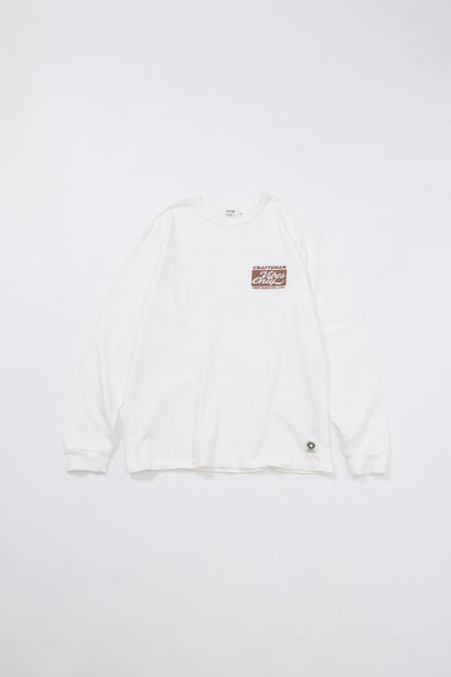 【先行予約】リサイクルコットン長袖Tee／CRAFTSMAN VIBES ONLY 2026