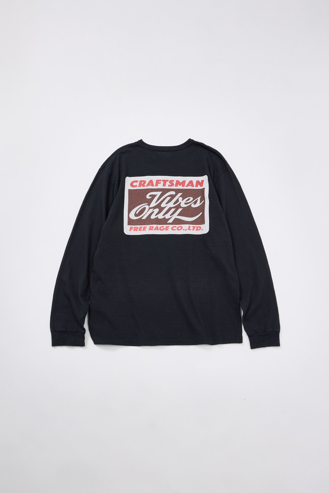 【先行予約】リサイクルコットン長袖Tee／CRAFTSMAN VIBES ONLY 2026