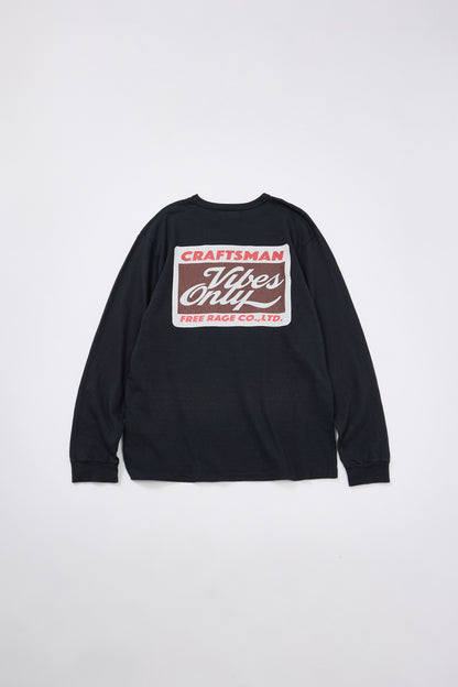 【先行予約】リサイクルコットン長袖Tee／CRAFTSMAN VIBES ONLY 2026