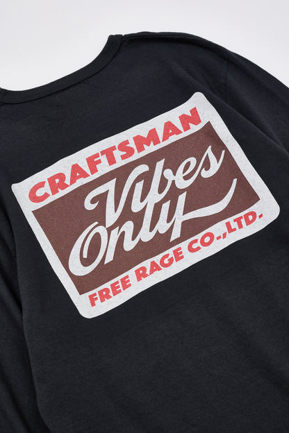 【先行予約】リサイクルコットン長袖Tee／CRAFTSMAN VIBES ONLY 2026