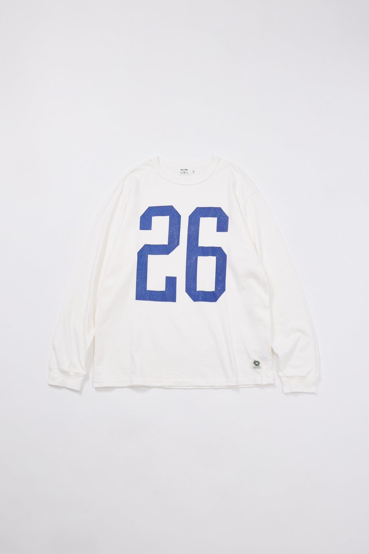 "26" リサイクルコットン長袖Tee