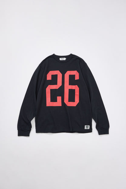 "26" リサイクルコットン長袖Tee