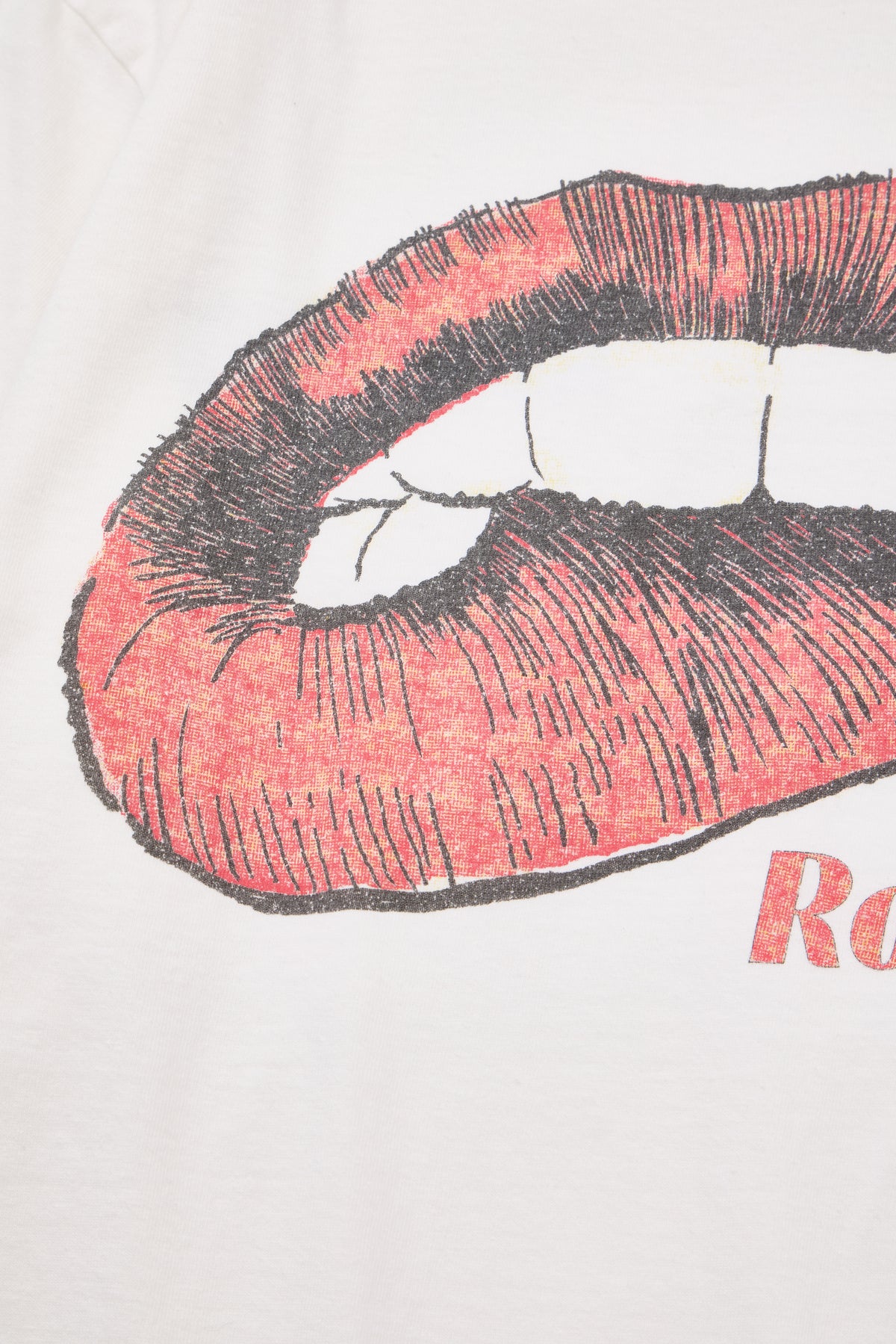 "Lip" リサイクルコットン長袖Tee