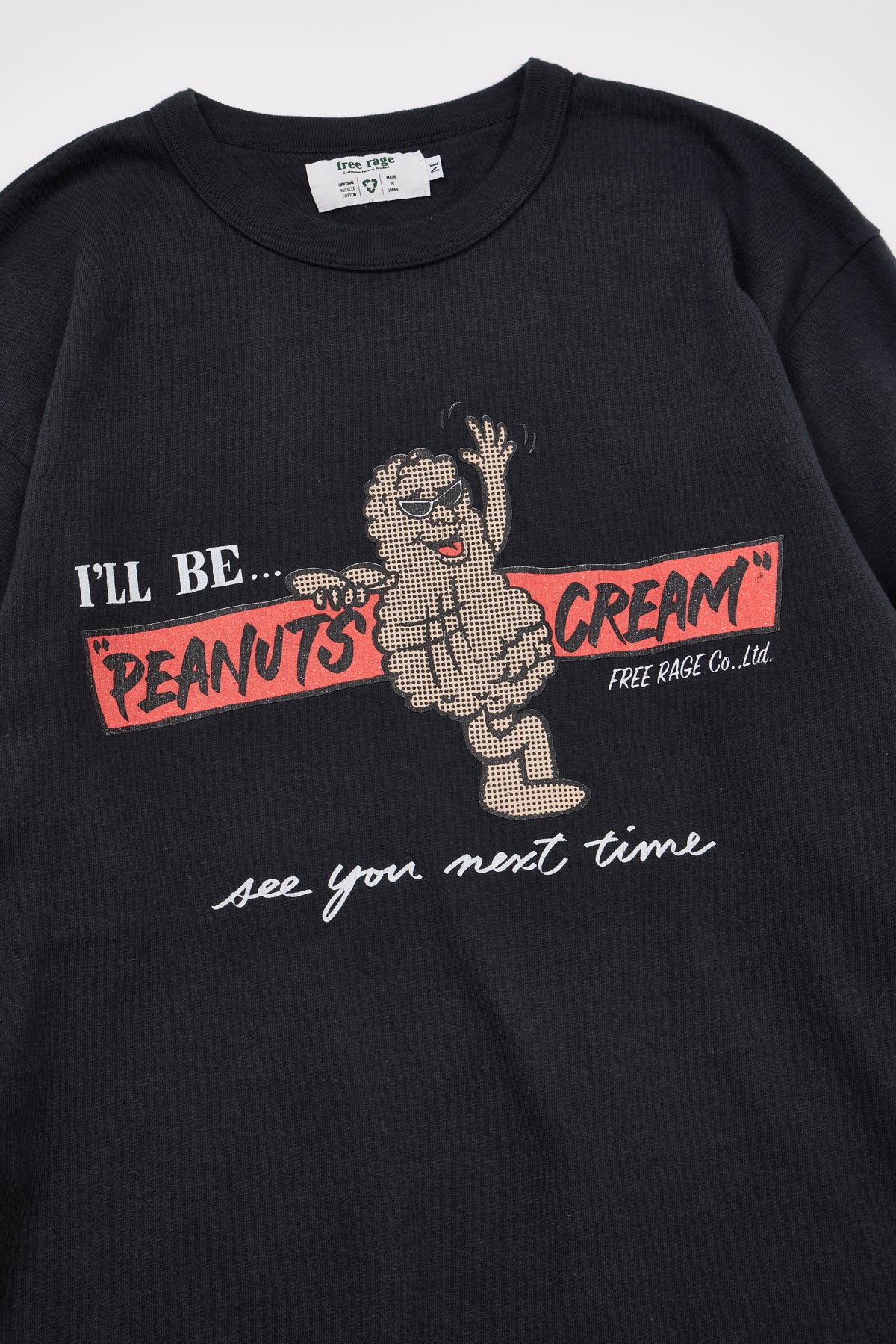 "PEANUTS CREAM vol.2" リサイクルコットン長袖Tee