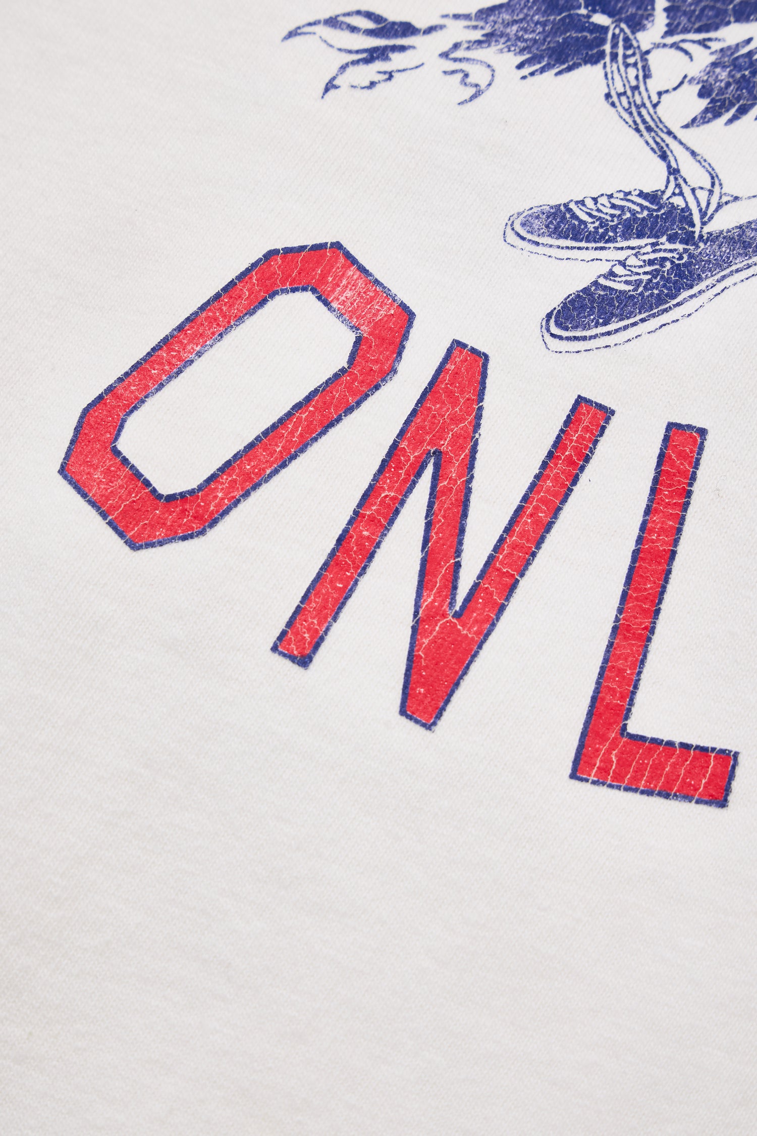 "AUTHENTIC ONLY" リサイクルコットン長袖Tee