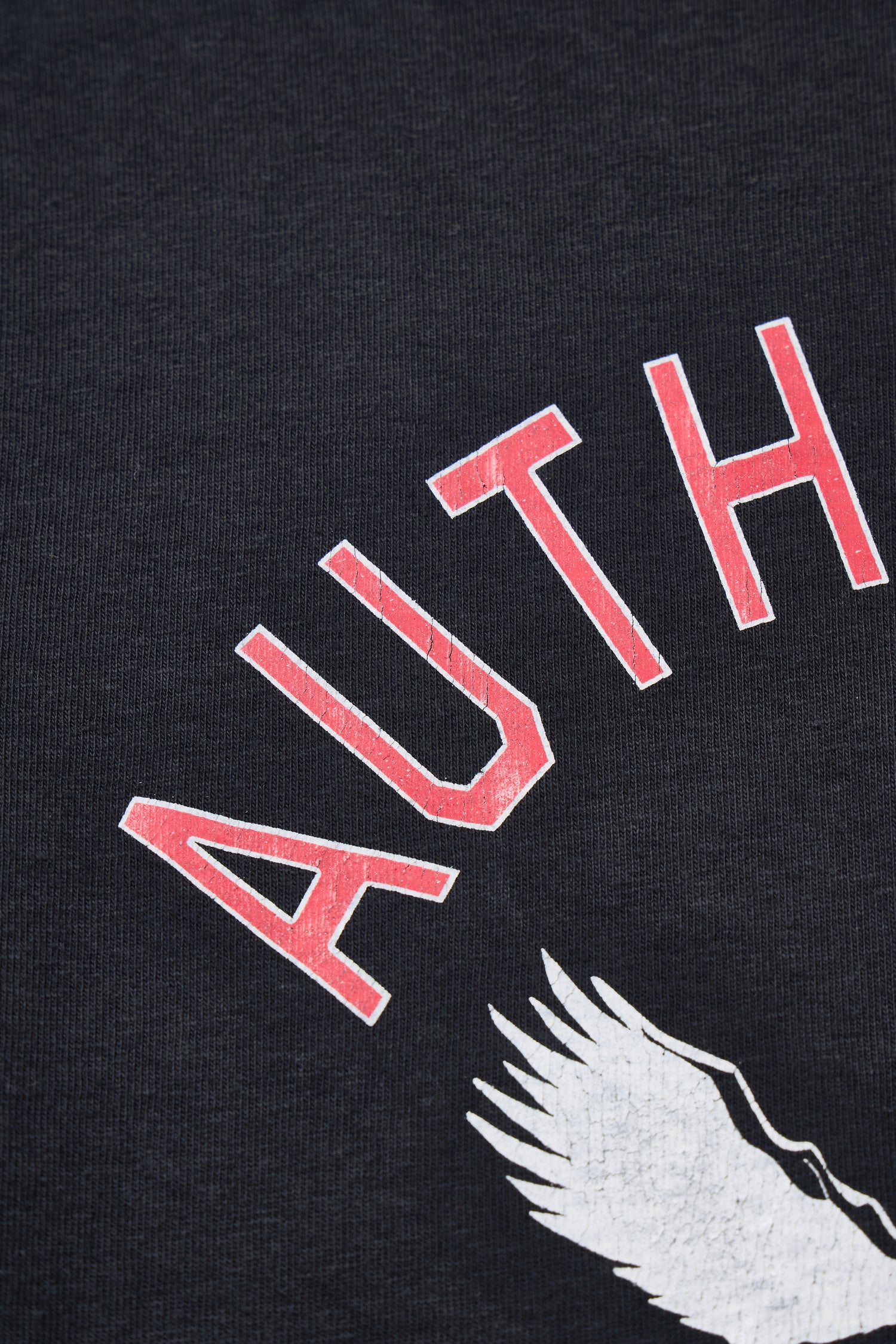 "AUTHENTIC ONLY" リサイクルコットン長袖Tee