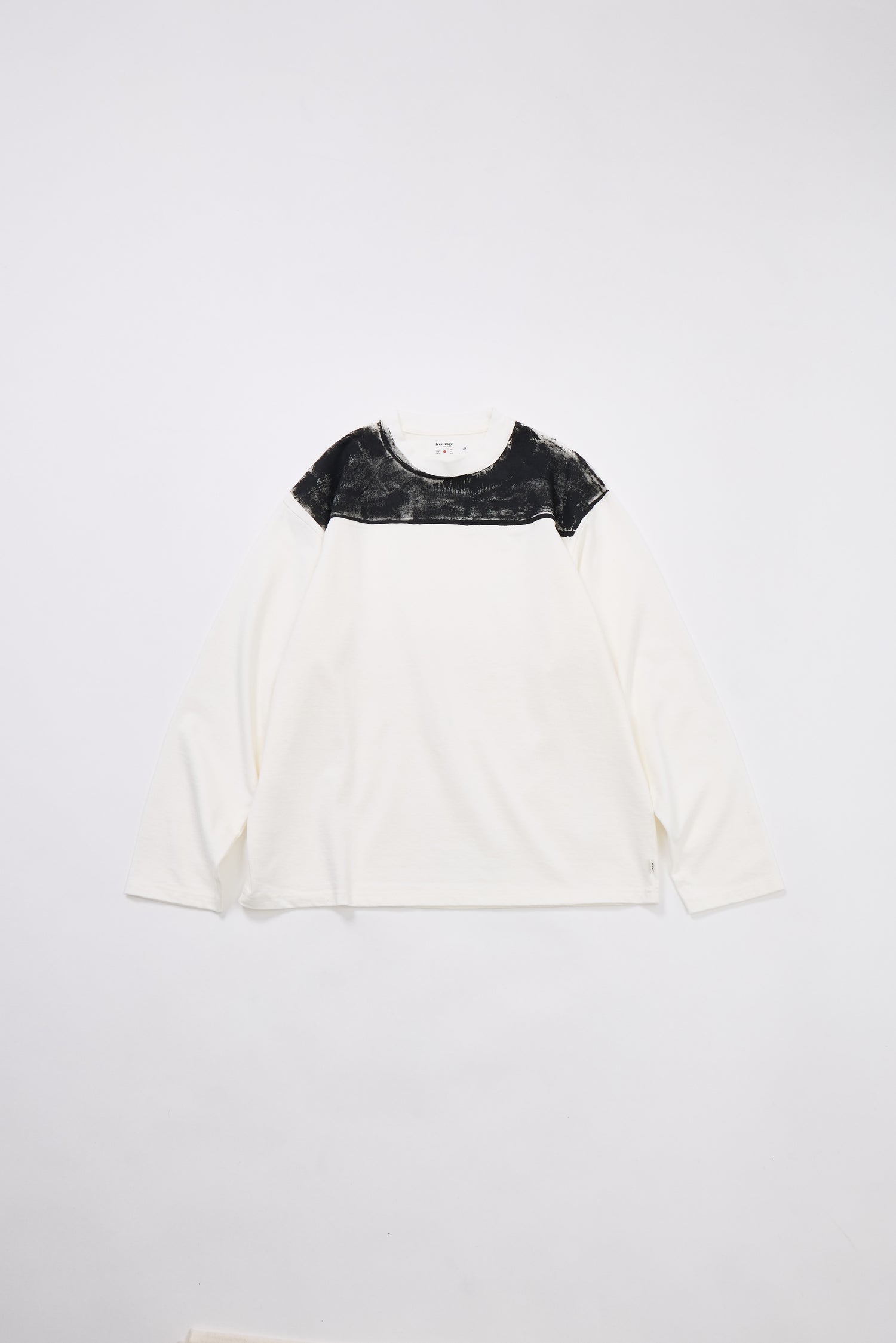 【受注予約】ハンドクラフト ラフ&amp;タフ フットボール長袖Tシャツ／York Roller Paint