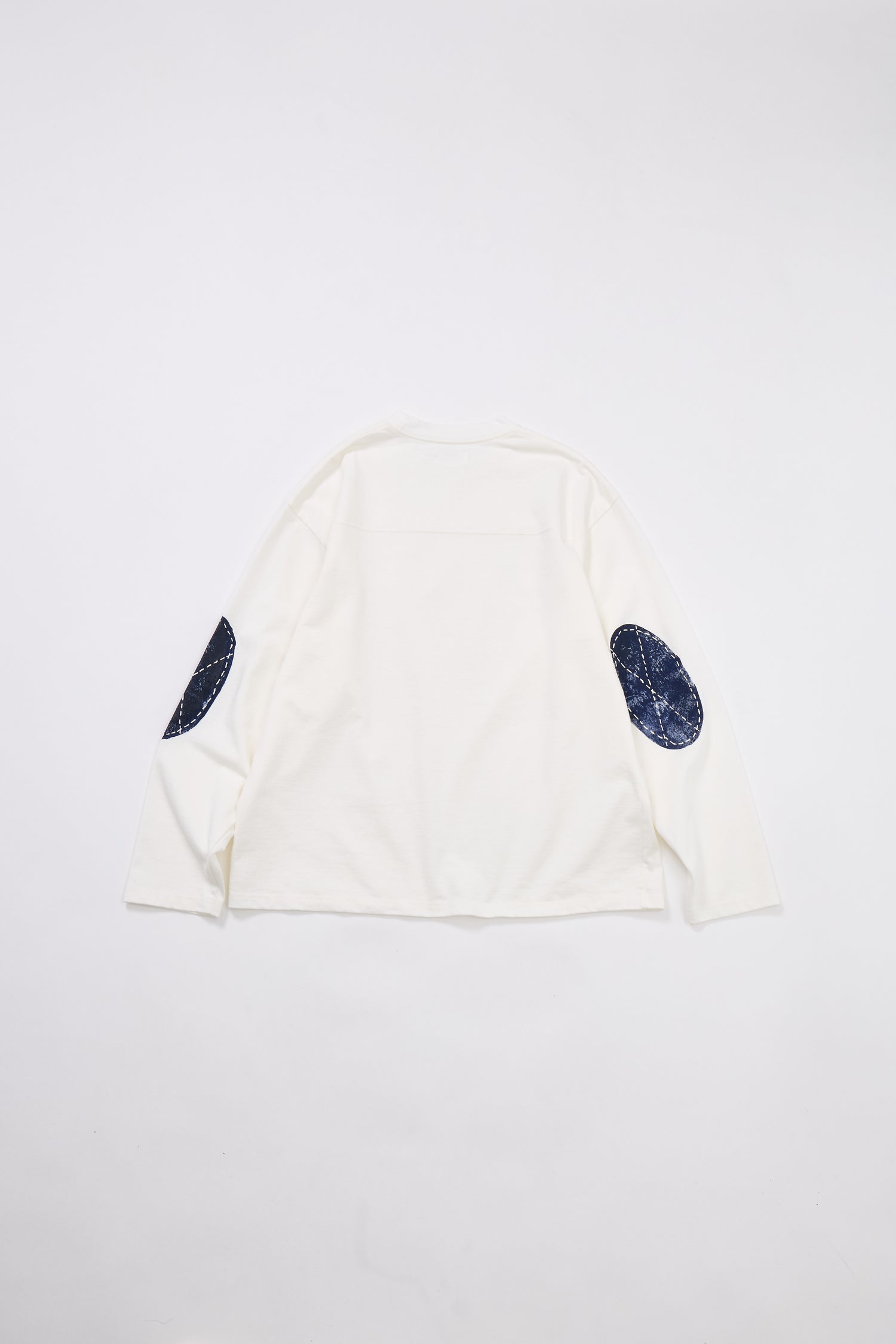 【受注予約】ハンドクラフト ラフ&amp;タフ フットボール長袖Tシャツ／Patch Hand Paint