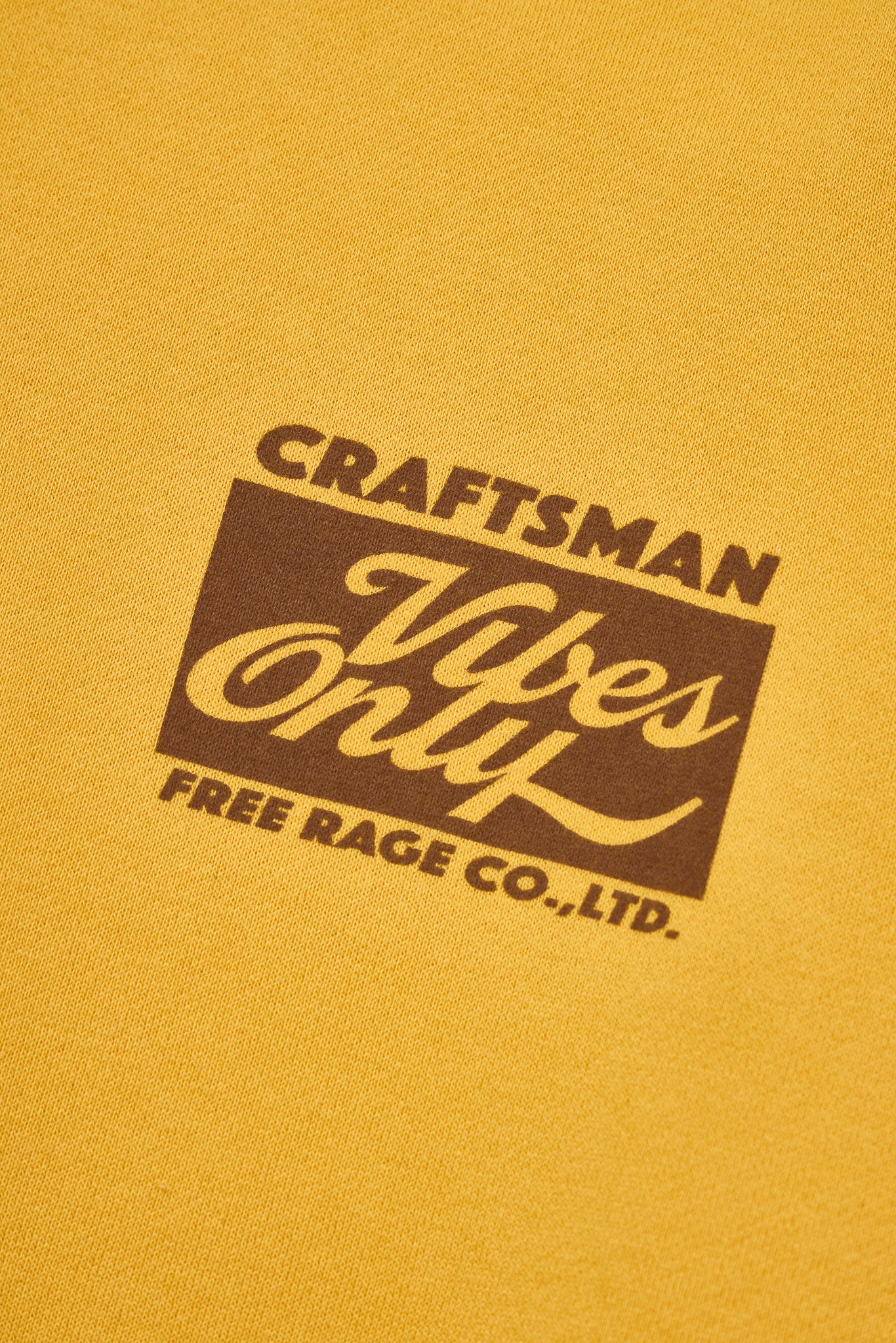 【先行予約】裏毛クルースウェット／CRAFTSMAN VIBES ONLY 2026