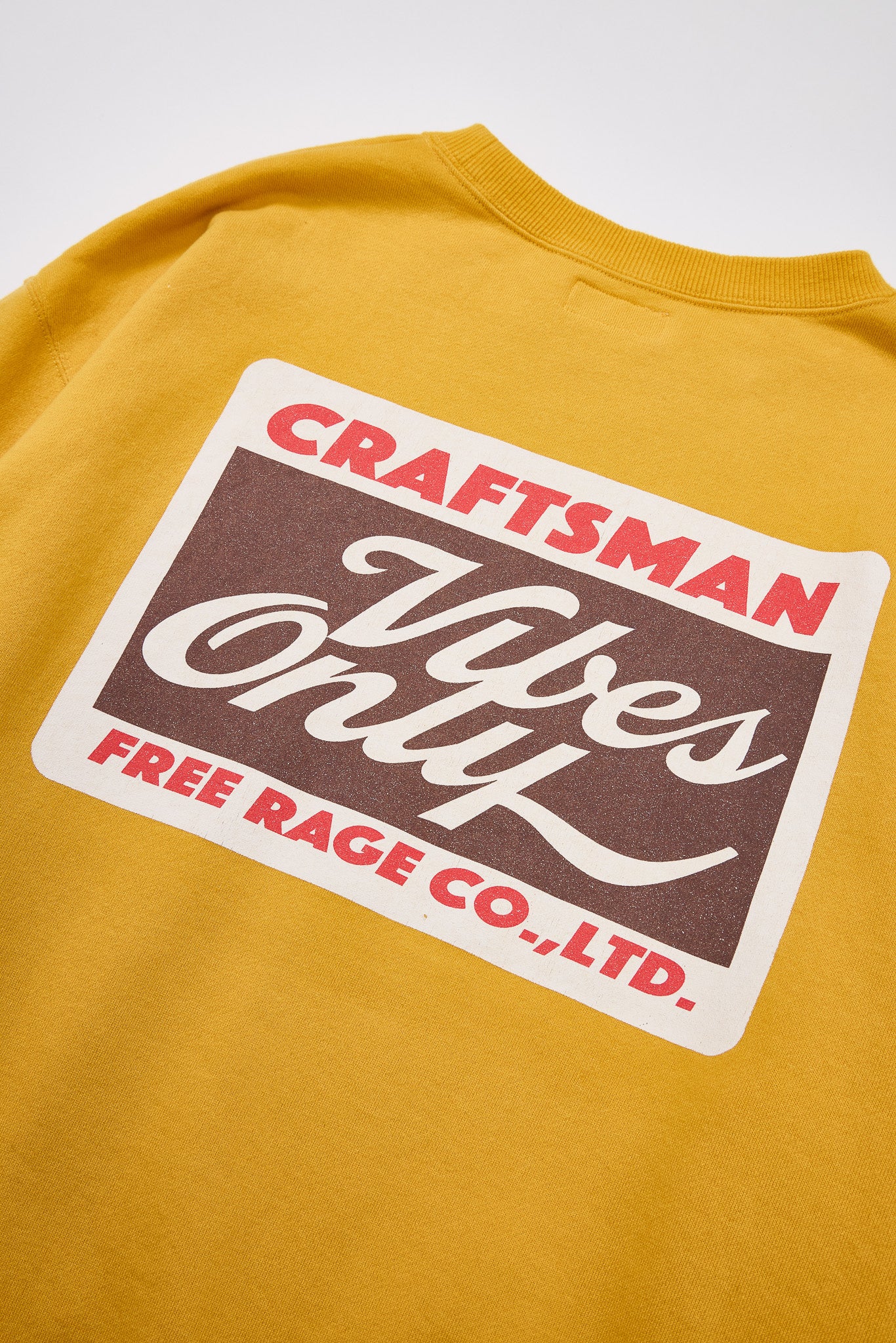 【先行予約】裏毛クルースウェット／CRAFTSMAN VIBES ONLY 2026