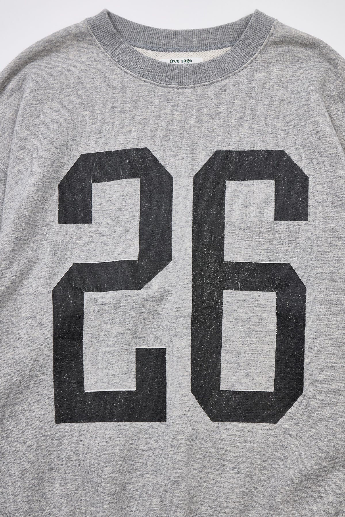 "26"裏毛クルースウェット