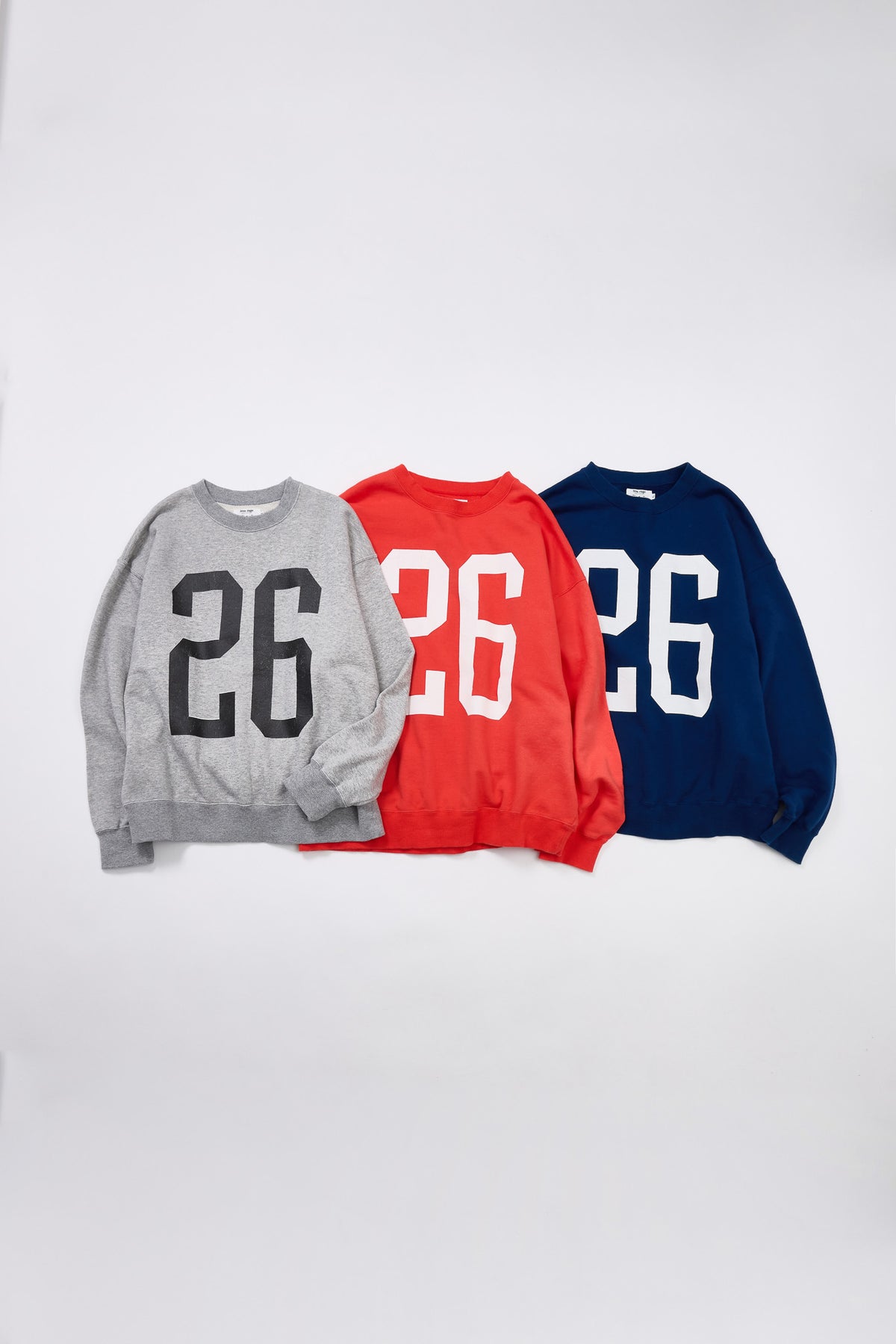 "26"裏毛クルースウェット