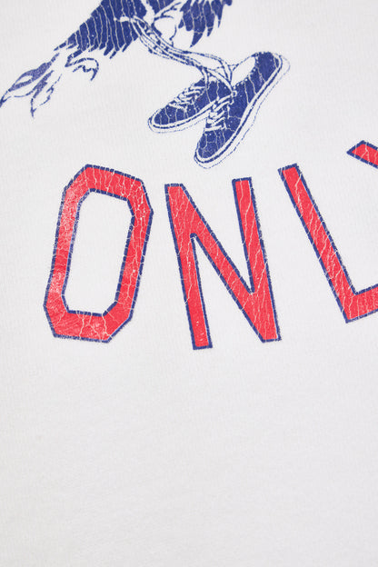 "AUTHENTIC ONLY" 裏毛クルースウェット
